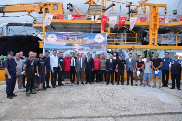 Balıkçılar Giresun Limanından vira bismillah dedi