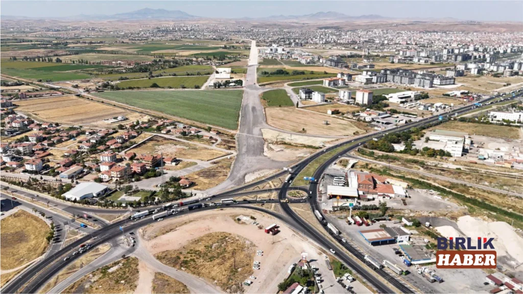 Aksaray’da yeni çevre yolu trafiği rahatlatacak