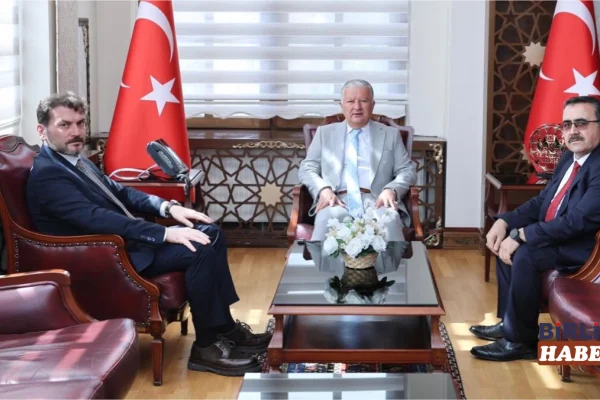 MEB Genel Müdürü Mustafa Canlı’dan Vali Murat Duru’ya Ziyaret