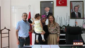 Aksaray’da bir kız çocuğuna sıcak aile yuvası