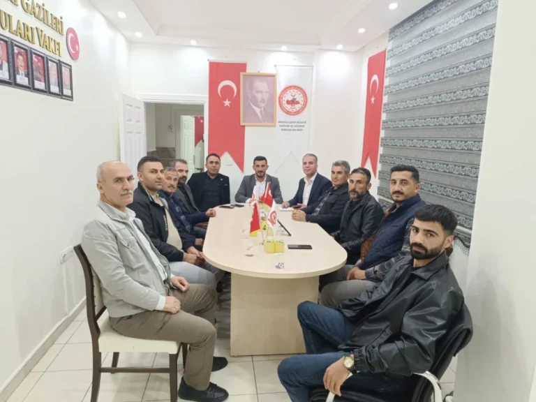 AŞAV Mardin şubesi mayıs ayı yönetim kurulu toplantısını gerçekleştirdi