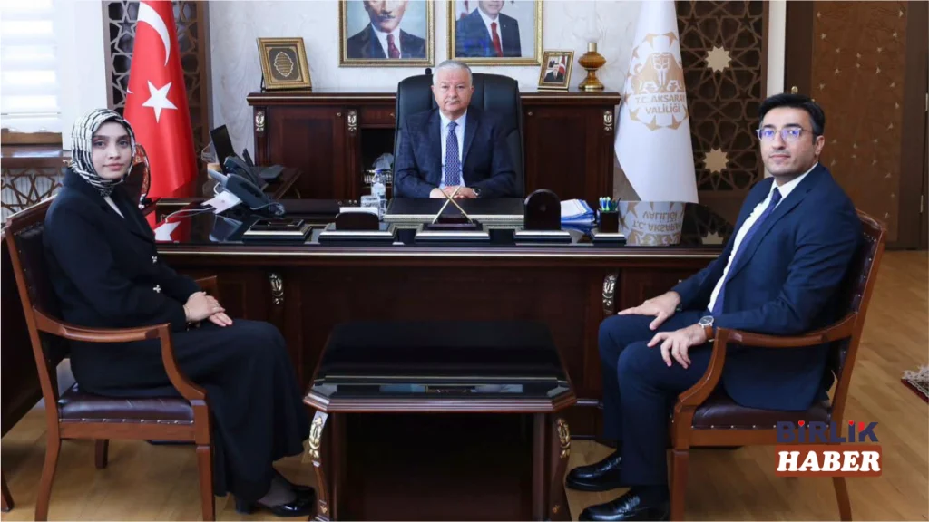 Sarıyahşi Kaymakamı Şeyma Nur Arıkan görevine başladı