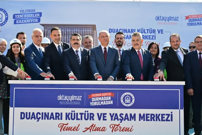 Bursa Yıldırım’da 2 milyarlık dev projede ilk harç döküldü
