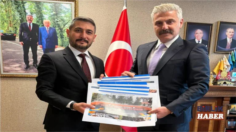 Başkan Ahmet Koyuncu, Alperen ile Ortaköy Projelerini Görüştü