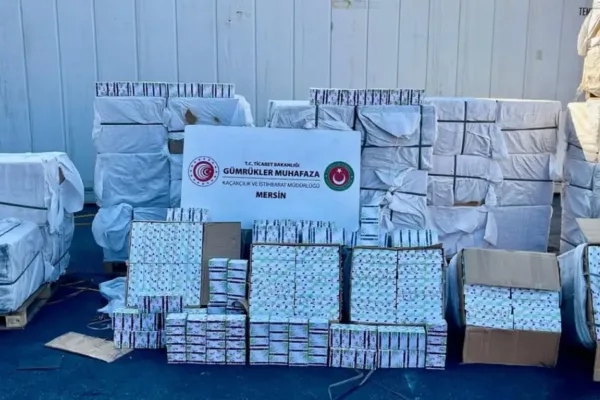 Mersin Limanı’nda 5 milyar liralık kaçak ilaç operasyonu