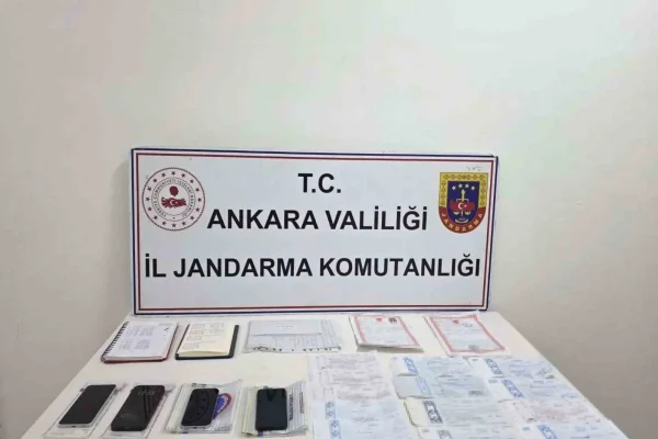 Ankara’da tefecilik suç örgütüne operasyon