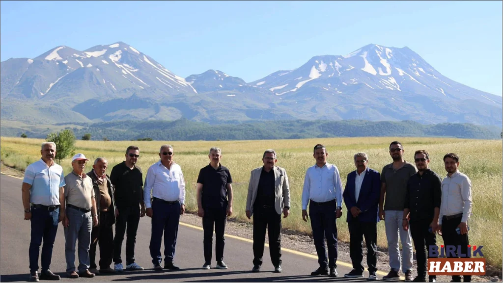 AK Parti Heyeti Ihlara-Helvadere Asfalt Yolunu İnceledi