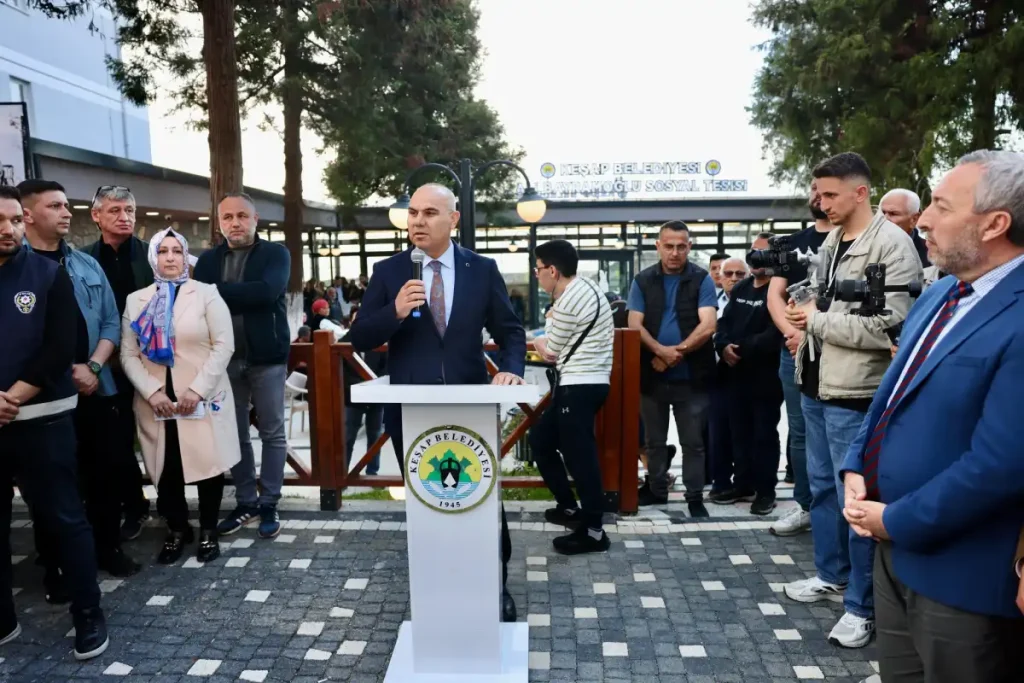 Keşap Belediyesi yeni sosyal tesise kavuştu