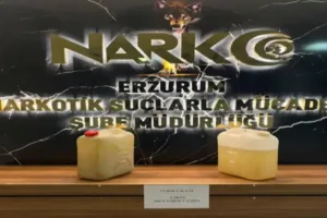 Erzurum’da narkotik operasyonu: 27 kilo 850 gram metamfetamin ele geçirildi