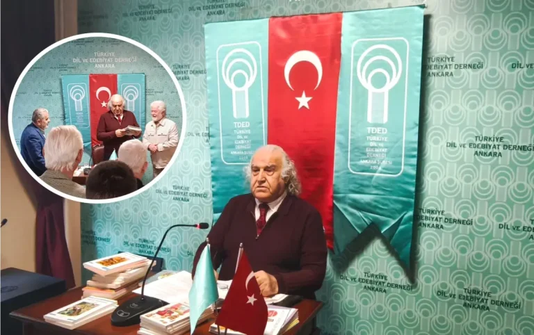 Türkiye Dil ve Edebiyat Derneği Ankara Şubesi Çocuk Edebiyatı Yazarı Üzeyir Gündüz’ü ağırladı