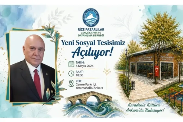 Ankara’da pazar rüzgarı: Pazarlılar Derneği yeni tesisine kavuşuyor