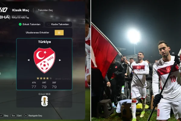 EA FC 26 için Türkiye A Milli Takımı sürprizi