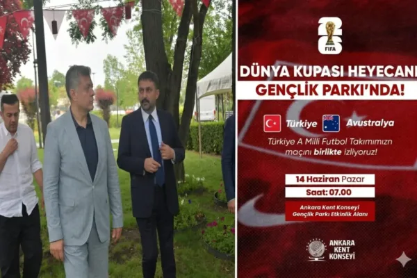 Dünya Kupası heyecanı Ankara Kent Konseyi’nde!