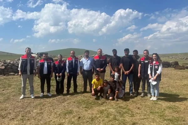 Kars Tarım ve Orman İl Müdürü Enver Aydın’dan Digor yaylalarında sağlık taraması