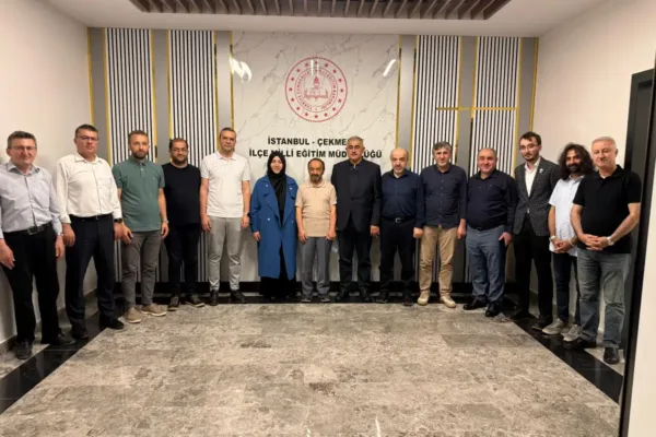 Çekmeköy Eğitime Destek Platformundan anlamlı ziyaret