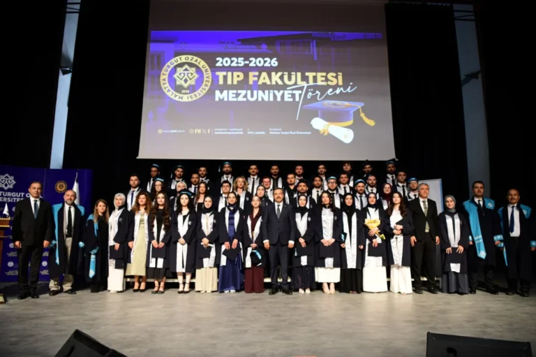 MTÜ Tıp Fakültesi ilk mezunlarını verdi