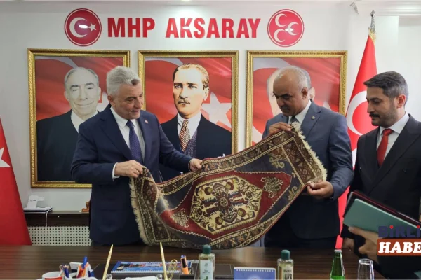Bakan Bolat’tan MHP Aksaray İl Başkanlığı’na Ziyaret