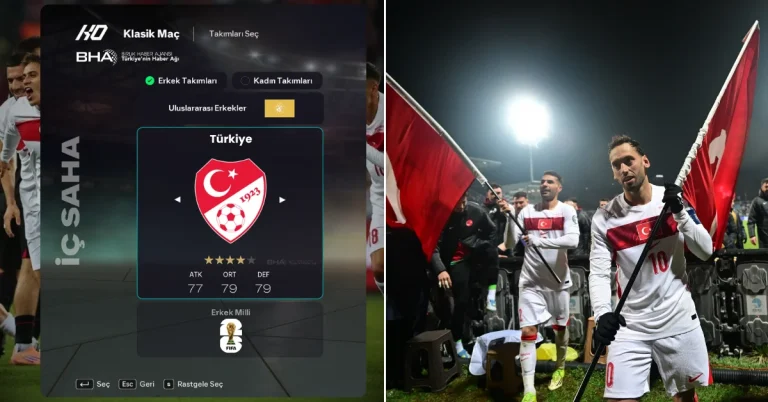 EA FC 26 için Türkiye A Milli Takımı sürprizi