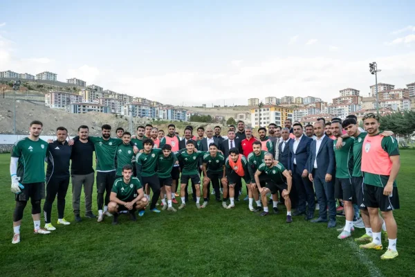 Başkan Er’den Malatya Yeşilyurtspor’a moral ziyareti