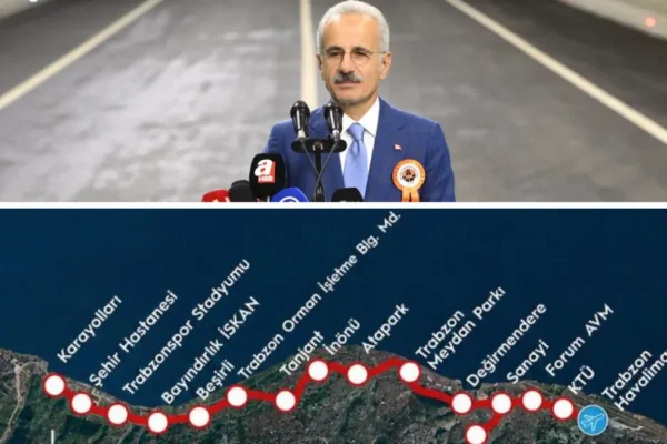 Trabzon Raylı Sistem Hattı için tarih belli oldu