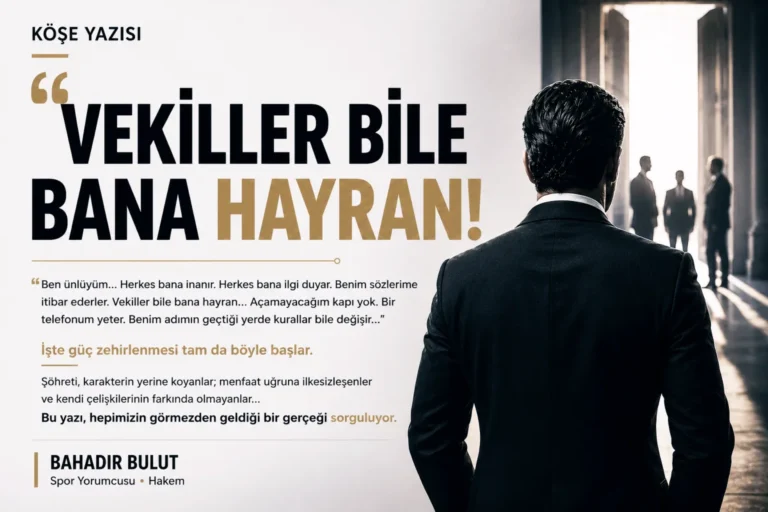 Bahadır Bulut: “Gerçek güç tanınmakta değil, doğru kalabilmektedir”