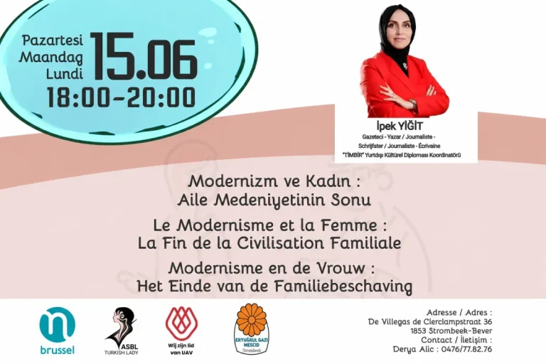 Belçika’da “Modernizm ve Kadın” Konferansı düzenlenecek