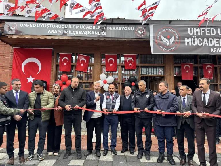UMFED Arapgir İlçe Başkanlığı hizmet binası törenle açıldı
