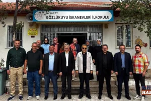 Gözlükuyu’da çocuklara kırtasiye desteği