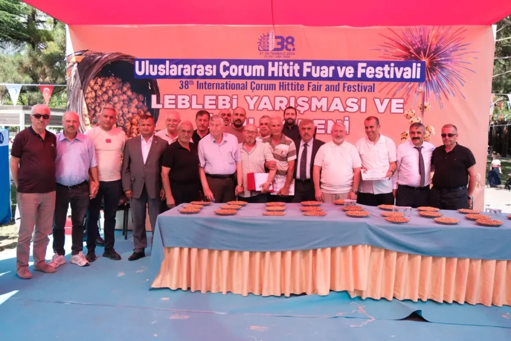 Çorum’un en iyi leblebisi belli oldu