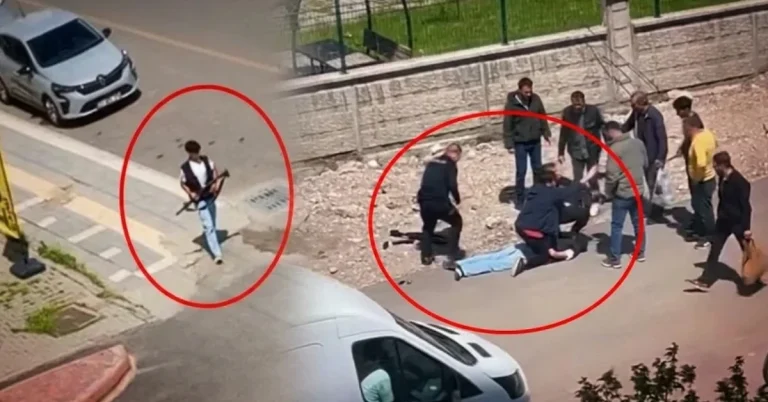 Diyarbakır’da okul önünde pompalı tüfekle ateş açıldı!