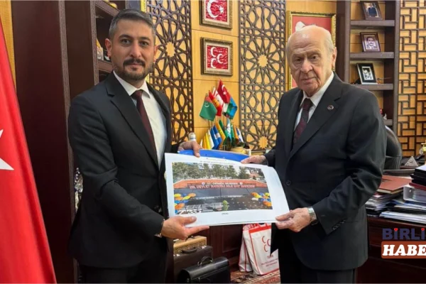 Ortaköy Belediye Başkanı Ahmet Koyuncu’dan Bahçeli’ye Ziyaret