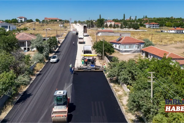 Ağaçören-Camili yolu modern ulaşıma kavuşuyor