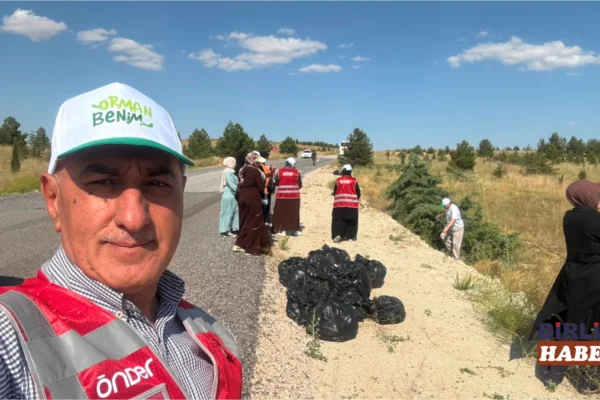 Aksaray’da orman yangınlarına karşı temizlik seferberliği