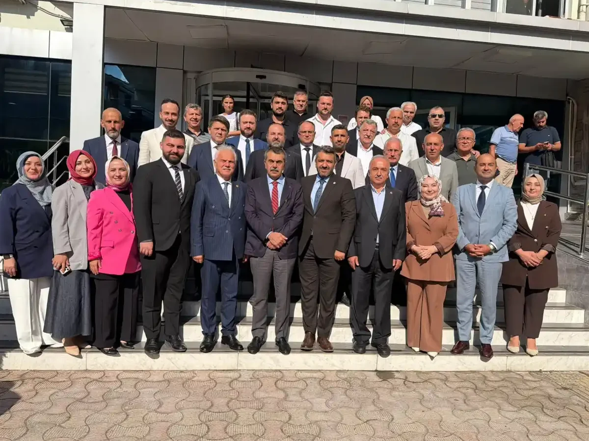 AK Parti Türkiye Yüzyılı Buluşmaları programı için Giresun’da