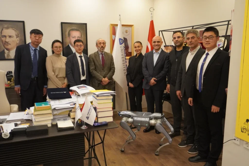 Ankara Bilim Üniversitesi ile Unitree Robotics arasında stratejik iş birliği