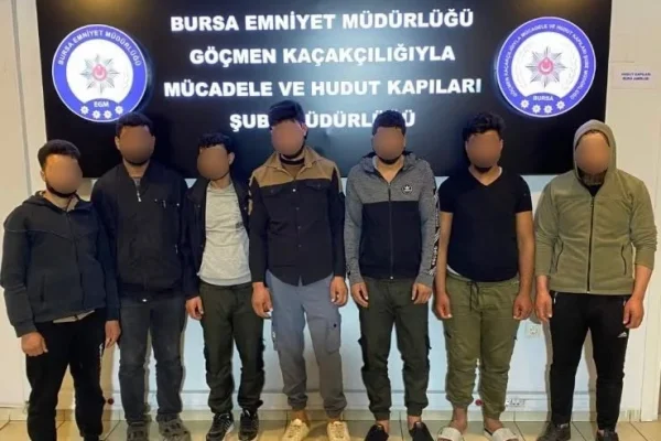 Bursa’da göçmen kaçakçılarına darbe, 3 ilçede operasyon düzenlendi