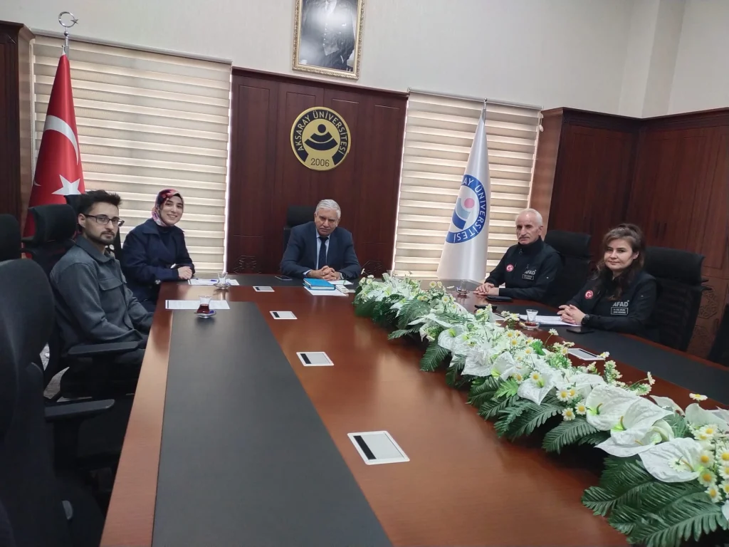 ASÜ ve AFAD iş birliğinde Afet Risk Yönetimi  Koordinasyon Toplantısı gerçekleştirildi