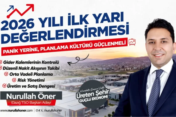 Nurullah Öner: “Ekonomik Zorlukların Çözümü Kontrollü Büyüme ve Doğru Planlamadır”