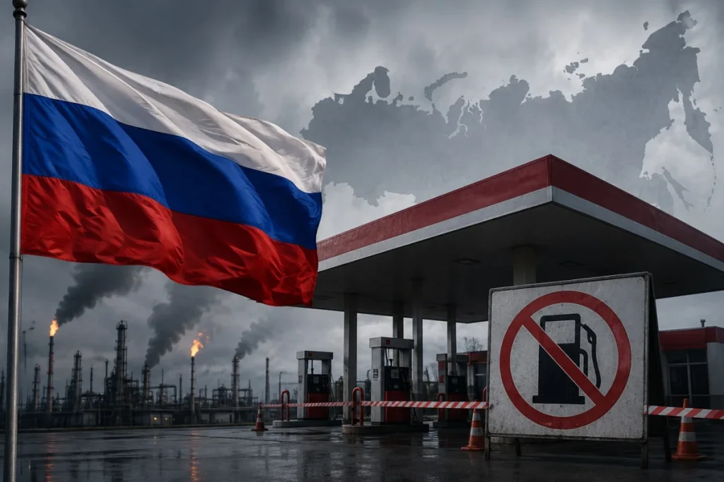Rusya’da yakıt krizi: Novorossiysk’te benzin tükendi