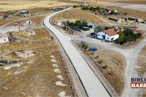 Gözlükuyu ve Akçakent yollarına asfalt