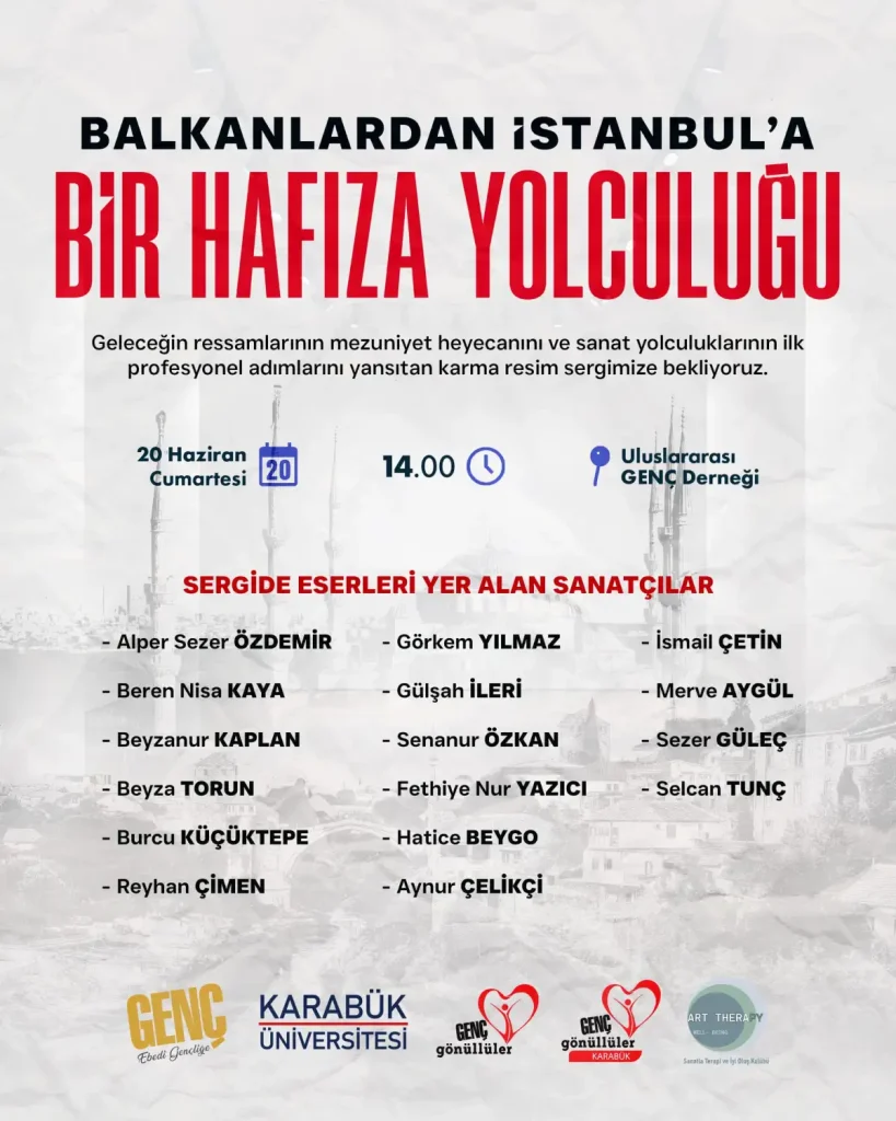 Balkanlar’dan İstanbul’a sanat köprüsü: Genç yetenekler Üsküdar’da buluşuyor