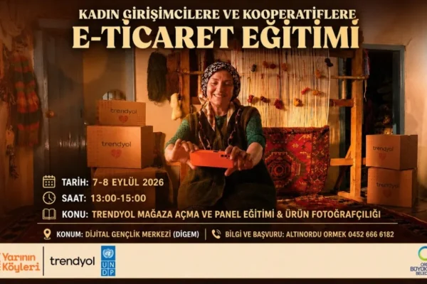 Ordu Büyükşehir Belediyesinden kadın girişimcilere e-ticaret desteği