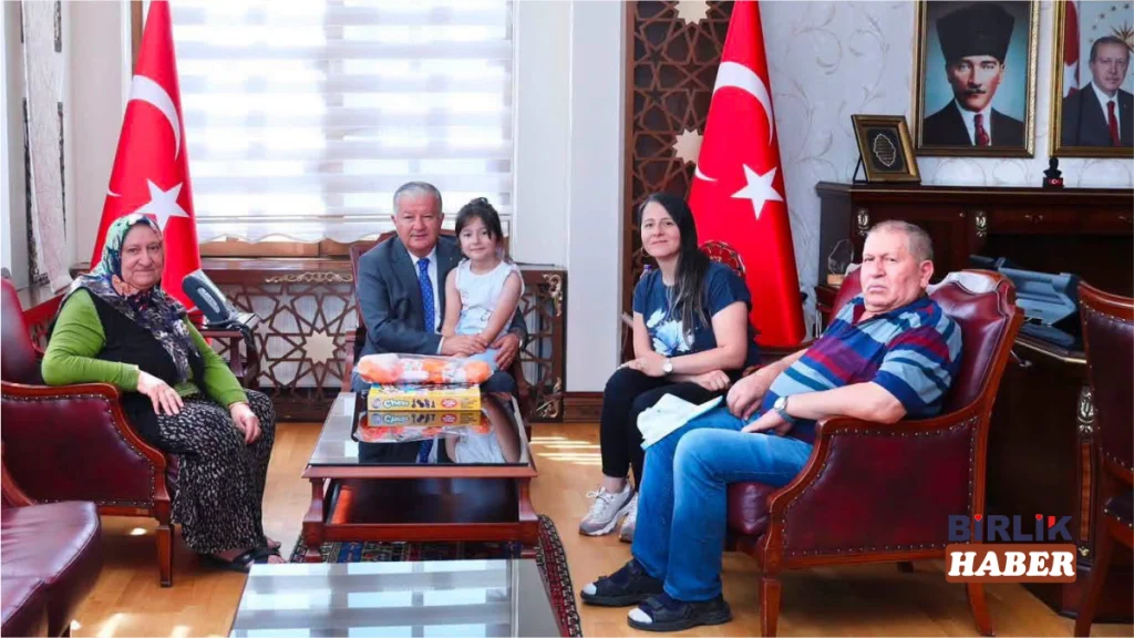Vali Murat Duru, Şehit Mustafa Keser’in Ailesini Ağırladı