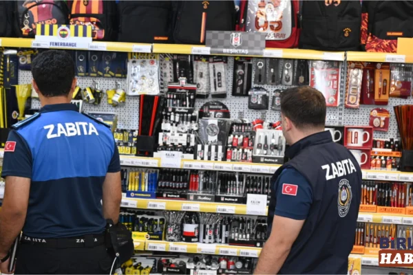 Zabıta ekipleri Aksaray’da kırtasiyeleri mercek altına aldı