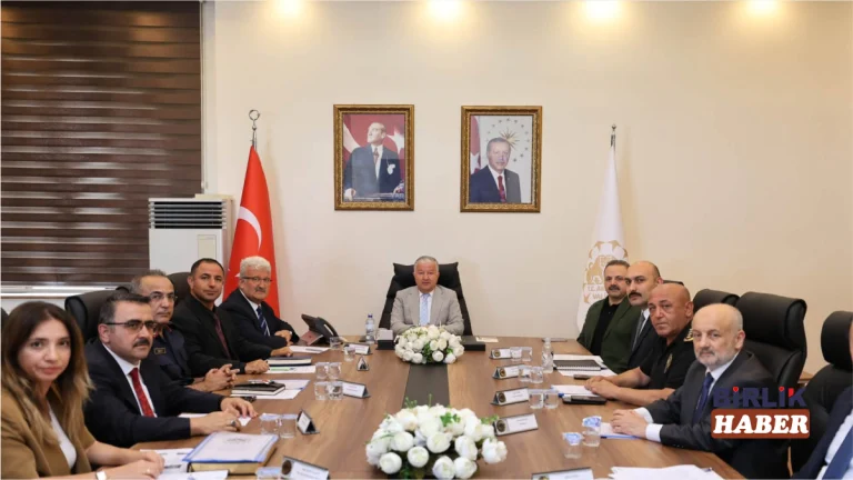 Vali Murat Duru ile 15 Temmuz hazırlıkları değerlendirildi