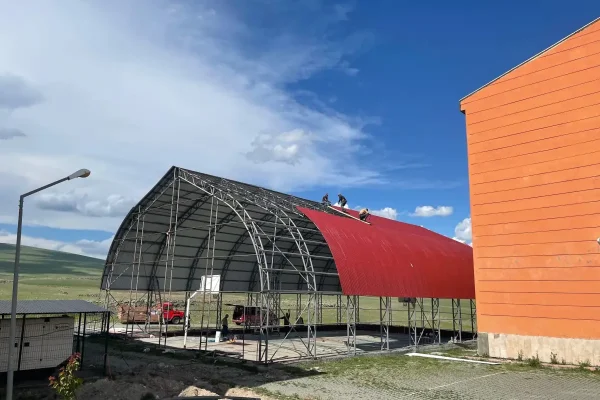 Digor Türk Telekom YBO’nun spor tesisi yenileniyor
