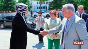Vali Murat Duru’dan Sarıyahşi Kaymakamlığı’na ziyaret