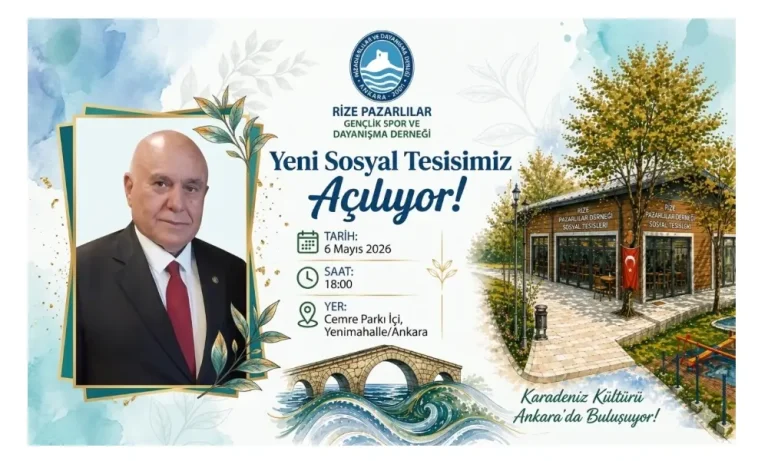 Ankara’da pazar rüzgarı: Pazarlılar Derneği yeni tesisine kavuşuyor