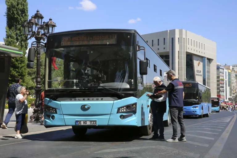 EGO’dan toplu taşımada klima ve hizmet denetimi