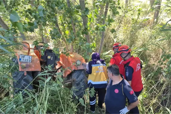 Balıkesir Savaştepe’de traktör kazası: 1 ölü